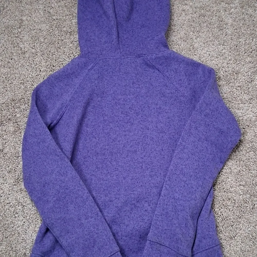 Old Navy Active Girls Purple Hoodie Sweatshirt Size M (8)